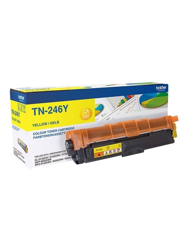 Brother Tn246y Lasertoner Gul