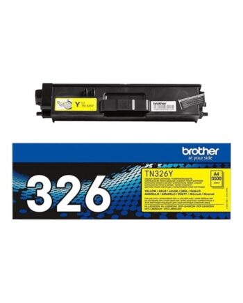 Brother Tn326y   Tn 326y Yellow Toner Lasertoner Gul