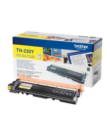 Brother Tn230y   Tn 230y Yellow Toner Lasertoner Gul