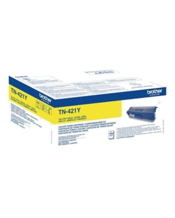 Brother Tn421y   Tn 421y Yellow Toner Lasertoner Gul