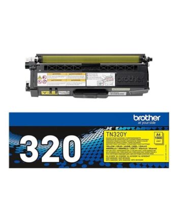 Brother Tn320y   Tn 320y Yellow Toner Lasertoner Gul