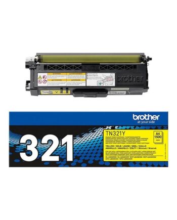 Brother Tn321y   Tn 321y Yellow Toner Lasertoner Gul