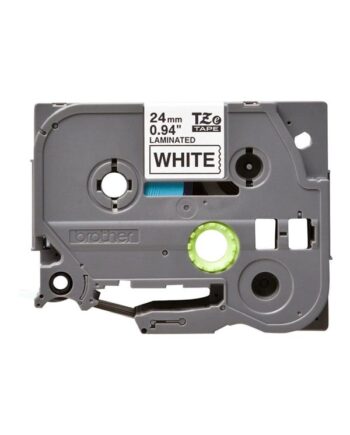 Brother Tz251civ Balck On White Roll      Cm
