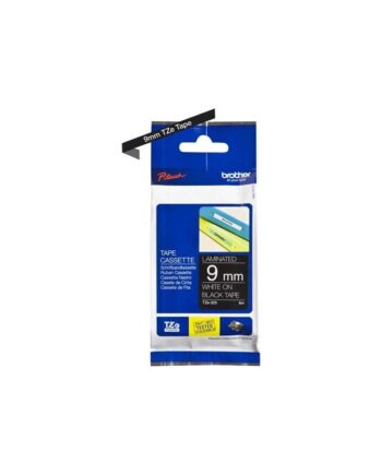 Brother Tz E325 White On Black Roll      Cm          Cassette    Laminated Tape