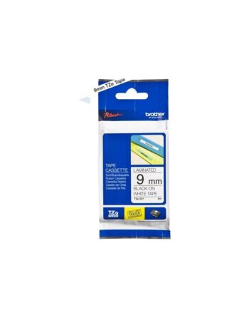 Brother Tze 221 Black On White Roll      Cm