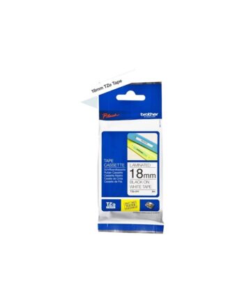 Brother Tze241 Black White Tape 18mm
