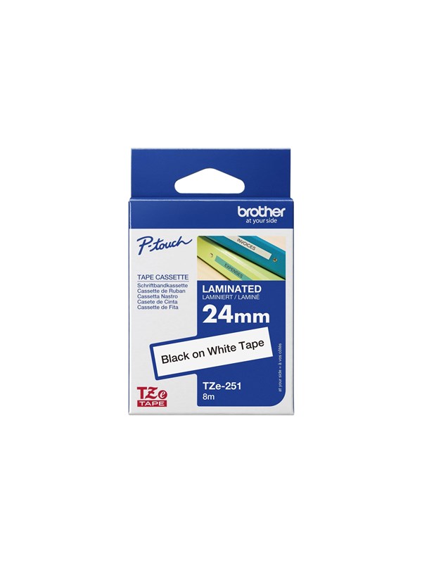 Brother Tze251 Tape Cassette 24mm 8m