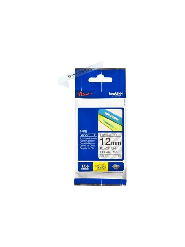 Brother Tze131 Tze 131 Laminated Tape 12mm 8m