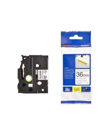Brother Tzes261 Black On White Roll      Cm