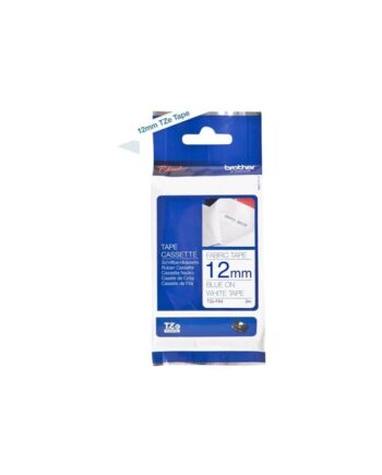 Brother Tzfa3 Navy Blue On White Roll      Cm