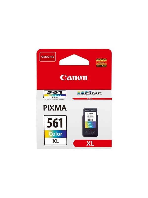 Canon Cl-561 3730c001 High -color Blækpatron Cyan Magenta Gul