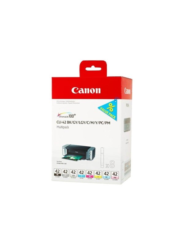 Canon Cli-42 6384b010 Multipack Blækpatron Cyan