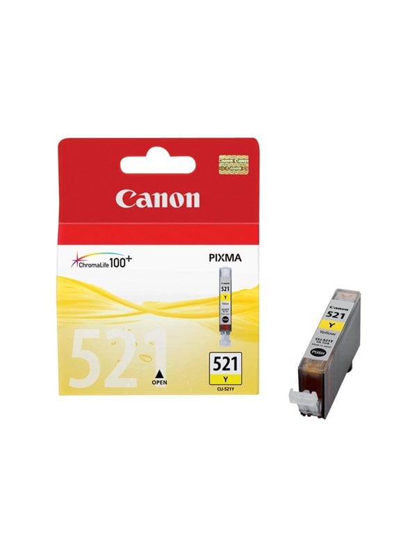 Canon Cli-521 2936b001 Yellow Blækpatron Gul
