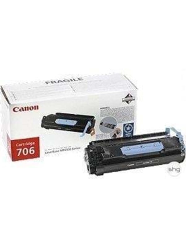 Canon Crg 706 0264b002 Black Lasertoner Sort