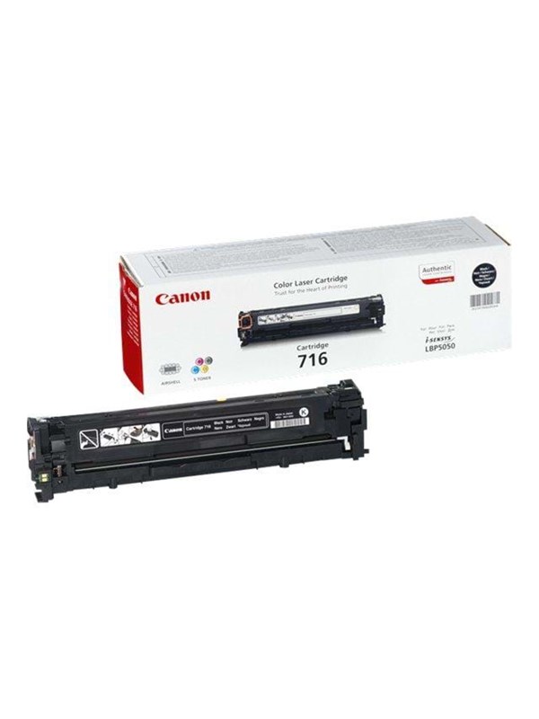 Canon Crg 716 1980b002 Black Lasertoner Sort