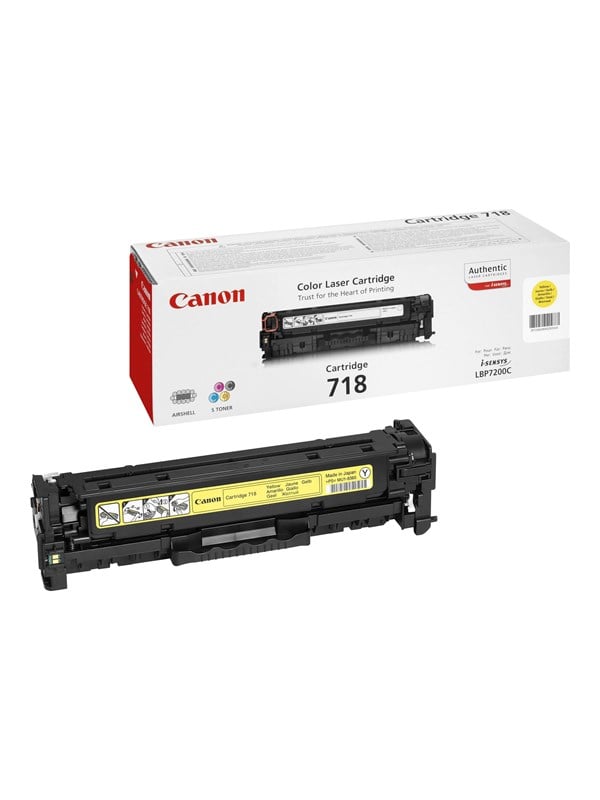 Canon Crg 718 2659b002 Yellow Lasertoner Gul