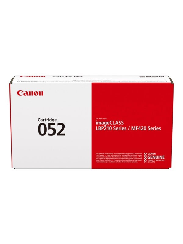 Canon Crg 052 2199c002 Black Lasertoner Sort