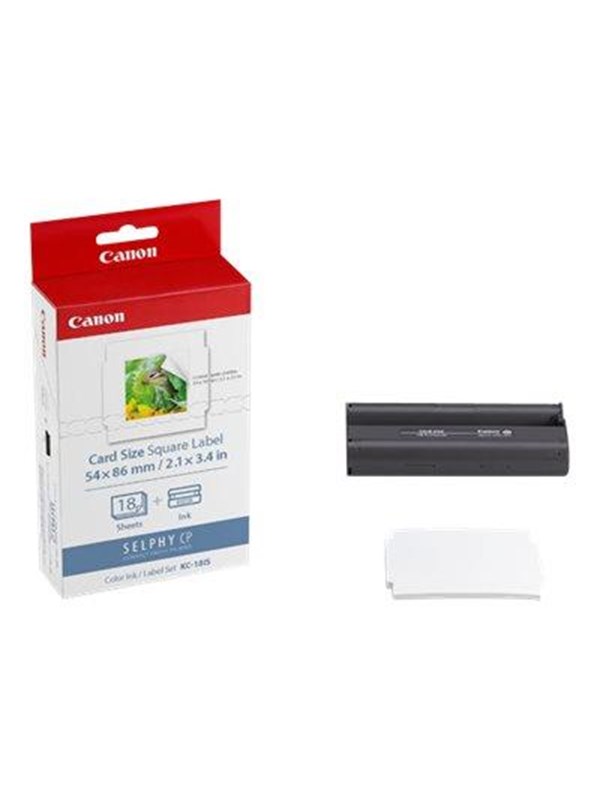 Canon Kc-18is Color Ink Stickers Set For Selphy