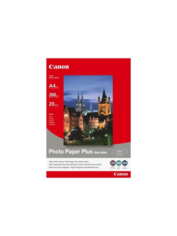Canon Paper Sg-201 1686b021 Semi Gloss