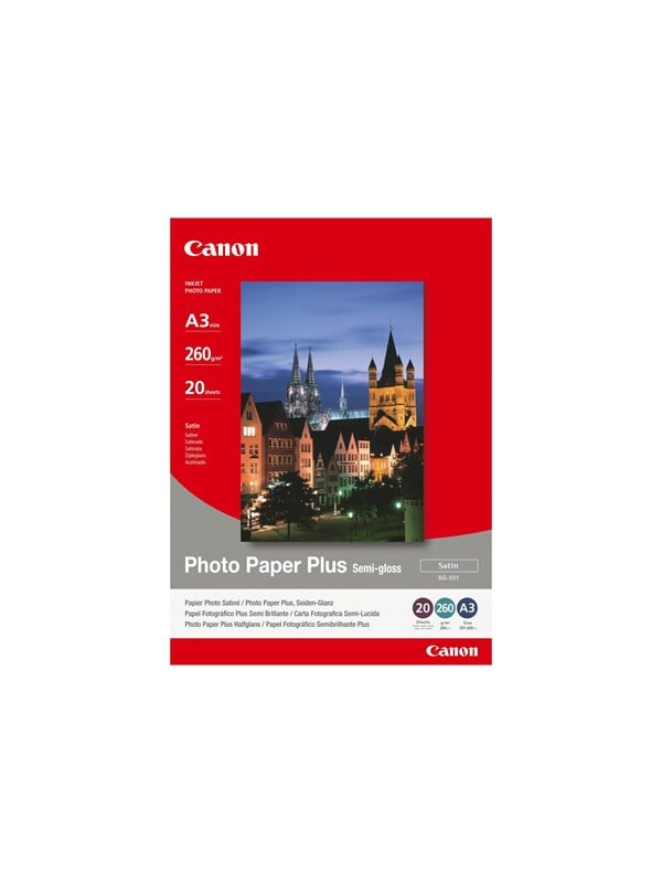 Canon Paper Sg-201 1686b026 Semi Gloss