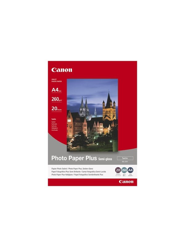 Canon Paper Sg-201 1686b032 Semi Gloss