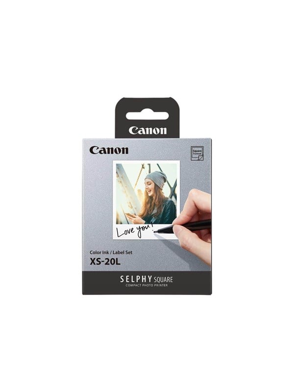 Canon Paper Xs-20l Square For Selphy Qx-10