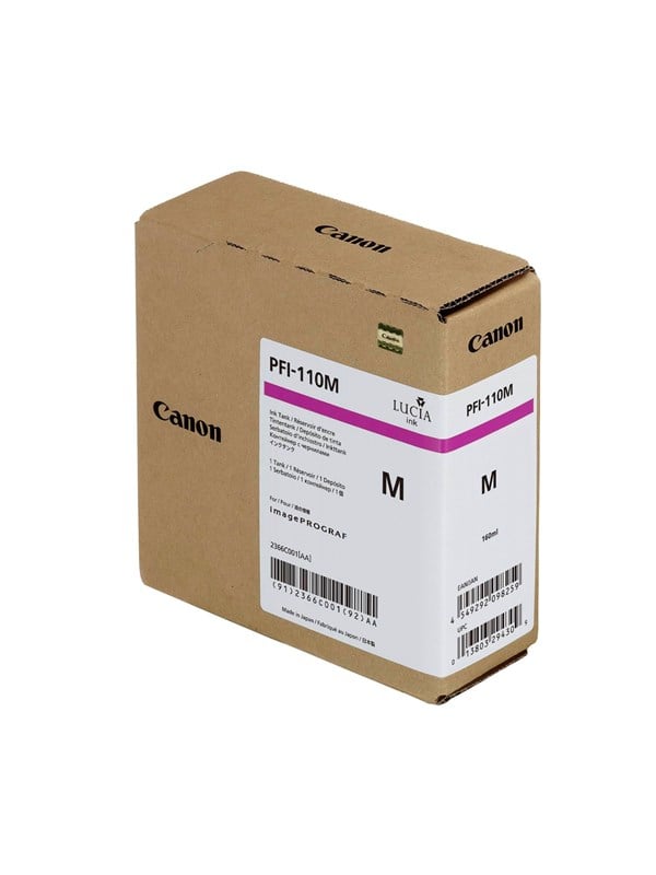 Canon Pfi-110 2366c001 Magenta Blækpatron Magenta