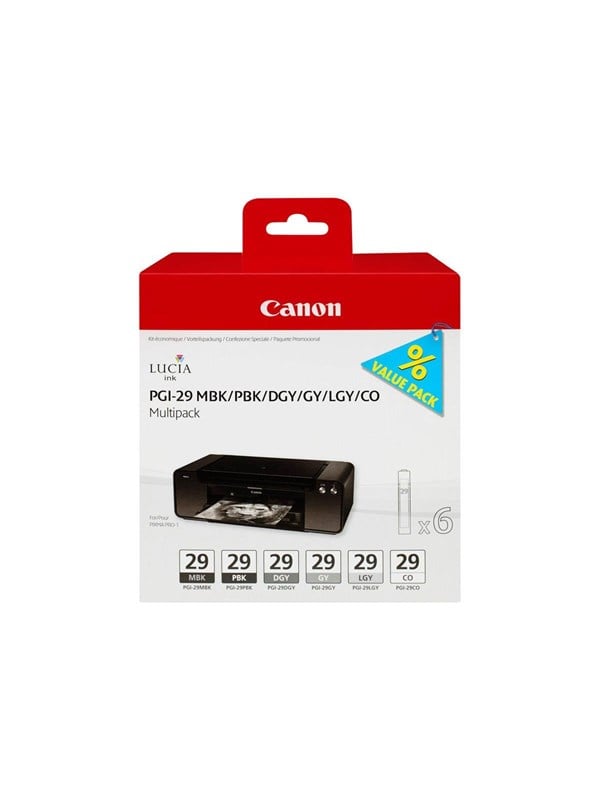Canon Pgi-29 4868b018 Multi Pack Blækpatron Chroma Optimizer