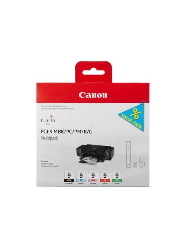 Canon Pgi- 1033b013 Multi Pack Blækpatron Foto Cyan