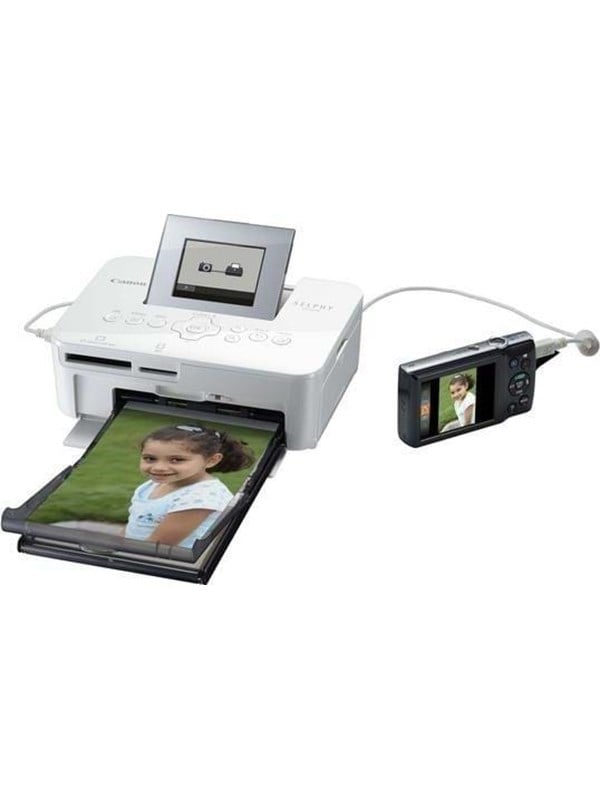 Canon Selphy Cp1000 White Kompakt Fotoprinter Farve Farvesublimering