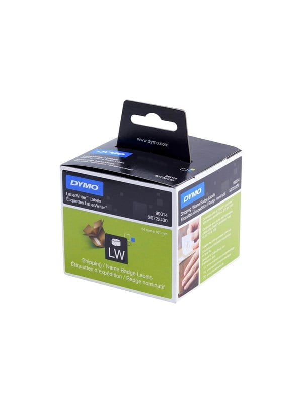 Dymo Labelwriter Forsendelsesetiketter Navneskilt 54mm 101mm Rulle 220 Stk
