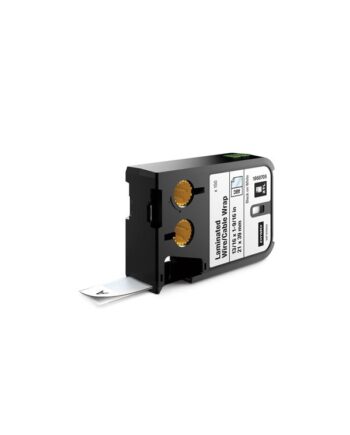 Dymo Xtl 8482  Tape Lamineret Kabelomvikling   Sort På Hvid   21mm   39mm   150 Labels