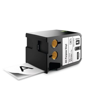 Dymo Xtl 8482  Tape Vinyl   Sort På Hvid   54mm   7m