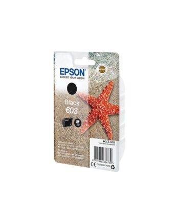 Epson 603 Black Original Ink Cartridge Blækpatron Sort