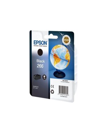 Epson 266 Black Original Ink Cartridge Blækpatron Sort