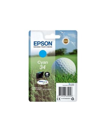 Epson 34 Blækpatron Cyan