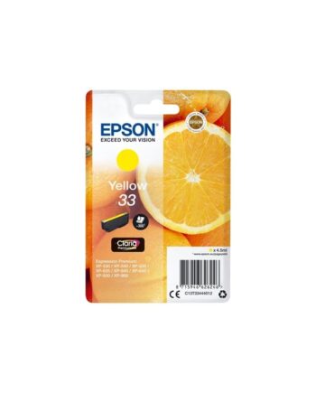 Epson 33 Blækpatron Gul