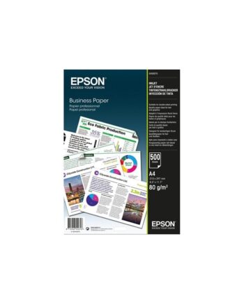 Epson Business Paper A4  210   297 Mm  80      500 Sheet    Plain Paper