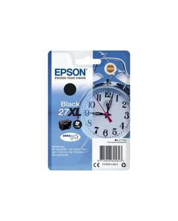 Epson 27    C13t2711 Black Blækpatron Sort