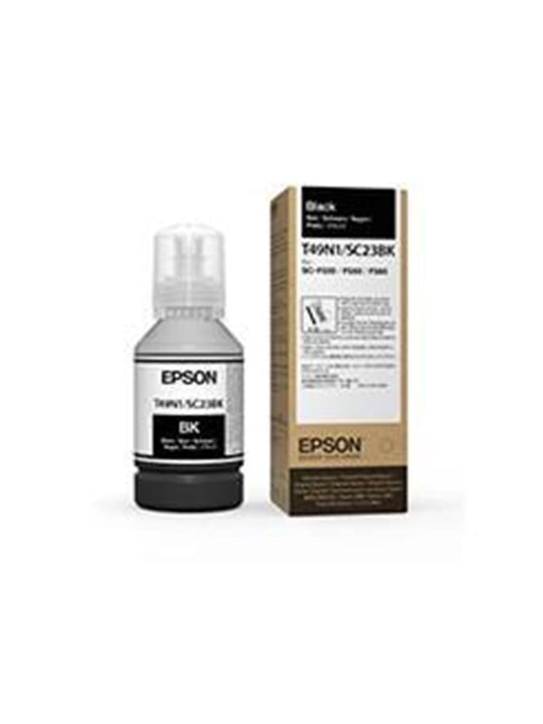 Epson C13t49n100 T49n Dye Sub Black Ink 140ml Blækrefill Sort