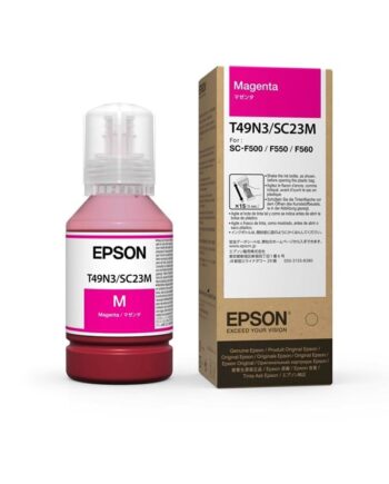 Epson C13t49n300   T49n Dye Sub Magenta Ink 140ml Blækrefill Magenta