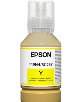 Epson C13t49n400   T49n Dye Sub Yellow Ink 140ml Blækrefill Gul