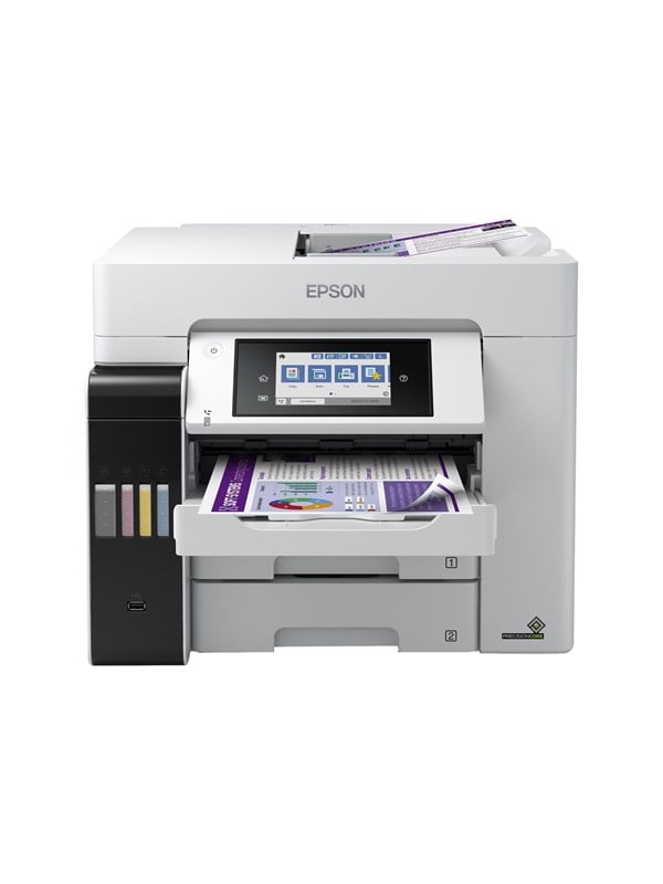 Epson Ecotank Et-5880 All In One Blækprinter Multifunktion Med Fax Farve Blæk