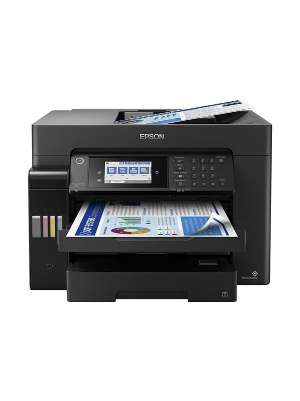 Epson Ecotank Et-16650 Blækprinter Multifunktion Med Fax Farve Blæk