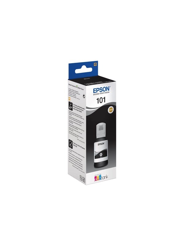 Epson Ecotank 101 Ultra High Capacity Black Ink Blækrefill Sort