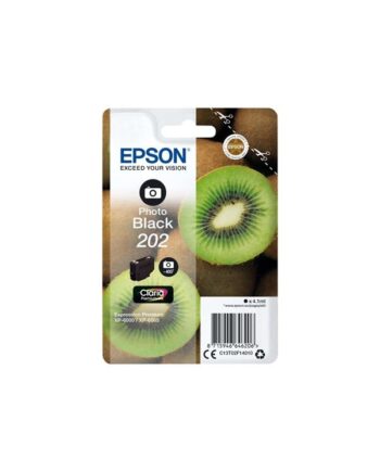 Epson 202 Foto-sort Original Blækpatron Blækpatron Foto Sort