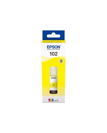 Epson 102 Gul Original Blækbeholder Blækrefill Gul