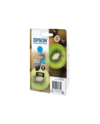 Epson 202  Høj Kapacitet Cyan Original Blækpatron Cyan