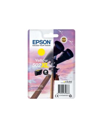 Epson 502  Høj Kapacitet Gul Original Blækpatron Blækpatron Gul