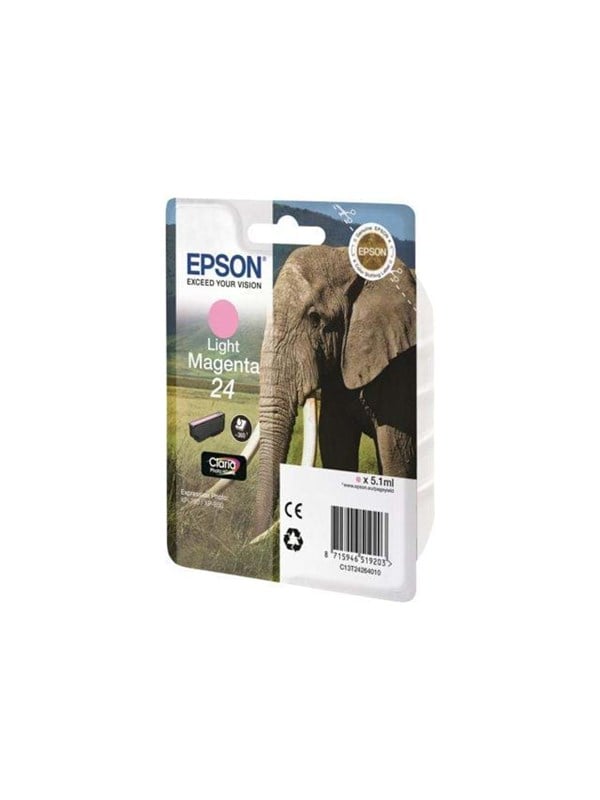 Epson 24 Ink Cartridge Light Magenta Blækpatron Lys Magenta